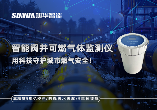 智能阀井可燃气体监测仪 ——用科技守护城市燃气安全！