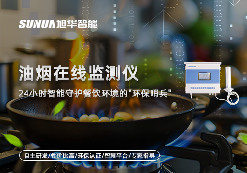 油烟在线监测仪：24小时智能守护餐饮环境的"环保哨兵"